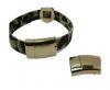 Zamak magnetic clasp MGL-324-10*3mm-GOLD