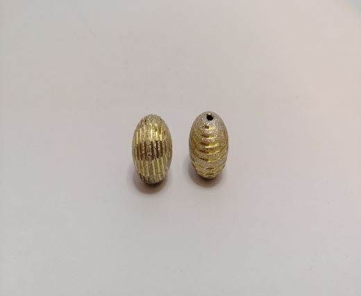 Gold Shinny beads - 16012