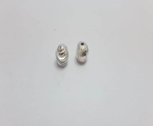 Silver Shinny beads - 17009