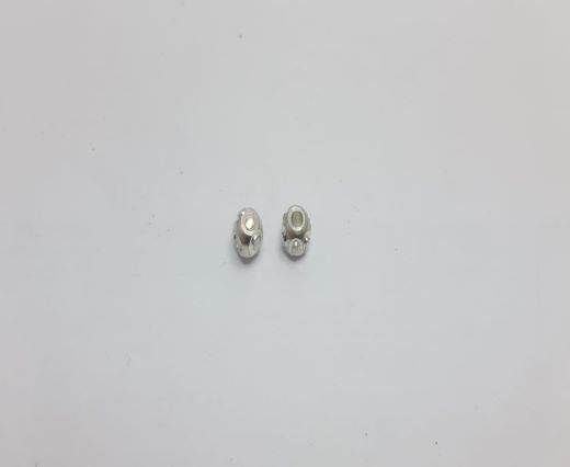 Silver Shinny beads - 17019