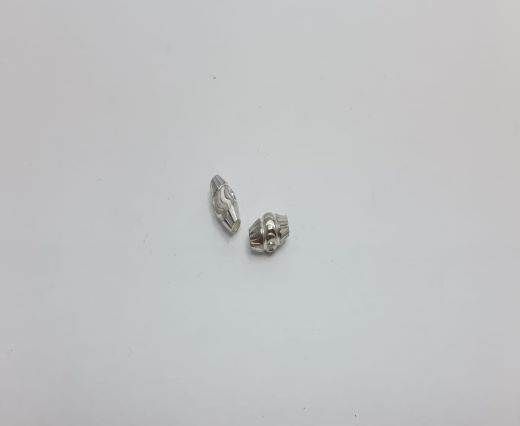 Silver Shinny beads - 17020