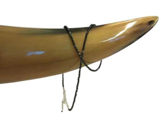 2mm-Gemstone-Necklace-BLACK SPIRAL 