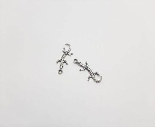 Antique Silver Plated beads - 44228