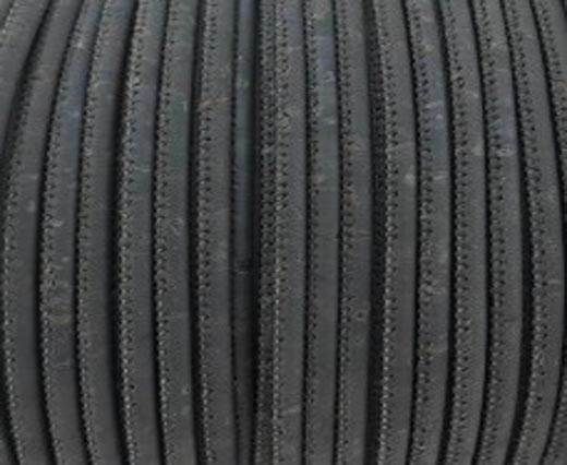 Real Cork Round - 3mm - gray