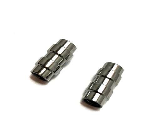 Stainless Steel Magnetic Clasp,Steel,MGST-18 4mm