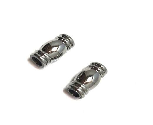 Stainless Steel Magnetic Clasp,Steel,MGST-195 4mm