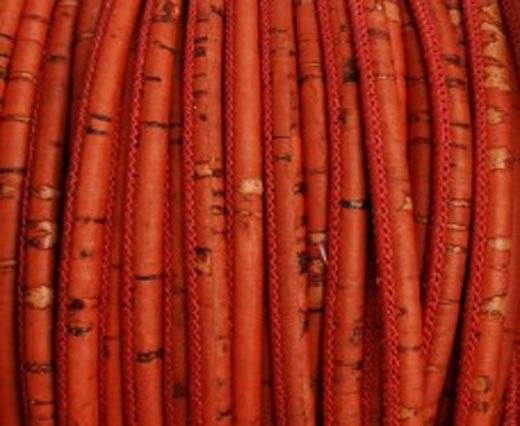 Real Cork Round - 3mm - Red Rustic