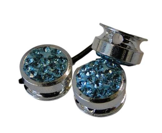 Shamballa-Flat-Round-10mm-Turquoise