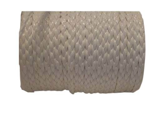 synthetic nappa leather 5mm-White