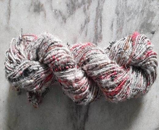 Rough-Silk-White Tone Banana Yarns