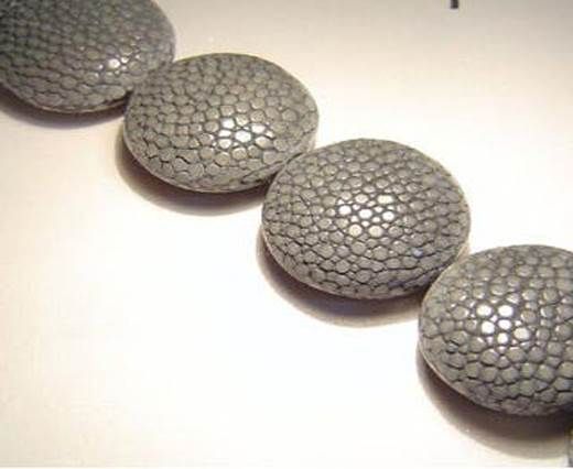 Sting Ray Beads - 25mm-Grey-Lenses