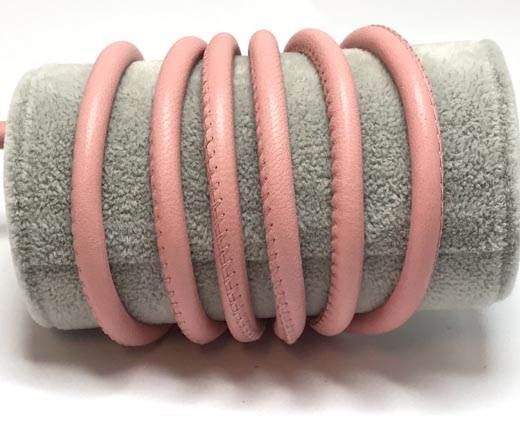 Round stitched nappa leather cord-6mm-Pink(1)
