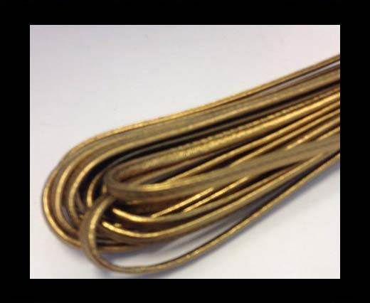 RNL- 5mm-Stitched-Plain Style - Gold