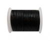 Round Leather Cord SE/R/02-Black - 3mm