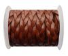 6mm-Flat Braided-Saddle-Brown