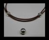 Zamak part for leather CA-3762