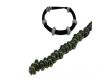 Ceramic beads with hole 6mm style 1-Green AB