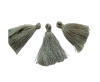 Cotton Tussels 3 cms - Grey