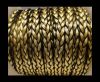 synthetic nappa leather style 1-8mm-Gold