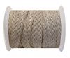 Flat Braided Cords-Style-2-12mm- White
