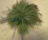 Finn Raccoon Pom Pom-Green-14cms