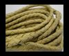 Fine Braided Nappa Leather Cords-4mm-LATTEE