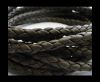 Fine Braided Nappa Leather Cords-Chocolate brown-6mm