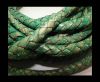 Fine Braided Nappa Leather Cords-8mm-DI PB 01 light green closer