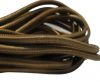 Round stitched nappa leather cord Matte Bronze-4mm