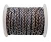 Flat 3-ply Braided Leather-SE-DB-13-3MM