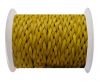 Flat Braided Cords-Style-4-18mm- Yellow