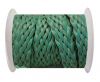 Flat Braided Cords-Style-4-18mm- Green