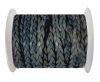 Choti-Flat 3-ply Braided Leather --5MM-Blue