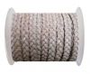 Choti-Flat braided leather 3 ply 5mm - SE FPB 20