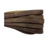 Flat Leather Cord Suede -10mm- Brown1