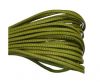 Flat leather Italian with stitch - 3 mm - Light green