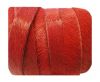 Hair-On-Flat Leather-Red-5MM