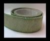 Hair-On Leather Belts-parrot green-40mm