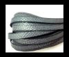 Italian leather 10mm Crocodile Style - Grey