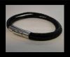 Unisex Leather Bracelet MLBSS-16