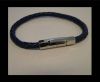 Unisex Leather Bracelet MLBSS-20