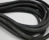 Round stitched nappa leather cord Suede Style-6mm-Grey