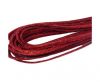 RNL- 5mm-Stitched-Snake Style - Metallic Red