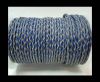 Round Braided Leather Cord-3mm- SE B 2024