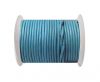 Round Leather Cord 4mm-SE.Light Blue