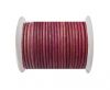 Round Leather Cord 4mm-SE. Vintage Pink