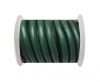 Round Leather Cord -5mm - Green