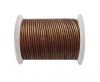 Round Leather Cord SE/R/Copper - 1,5mm