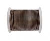 Round leather cord 2mm-TAN