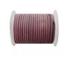 Round Leather Cord - SE.Violet  - 3mm